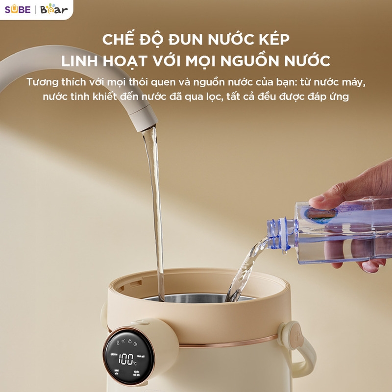 [SALE 20/10] Bình thuỷ điện Bear 3L EWB-5H30C60